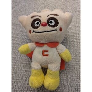 Anpanman Creampanda Plush Toy Small Cream Yellow Orange Cape Stuffed Animal